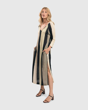 alembika-get-in-line-caftan-tunika-stripes image 4