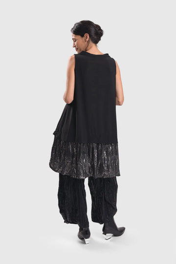alembika-shine-tunic-et157s-rmelloses-top-in-silver-schwarz image 6