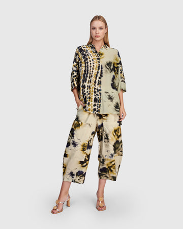 alembika-nerolina-barrel-hose-beige-floral image 7
