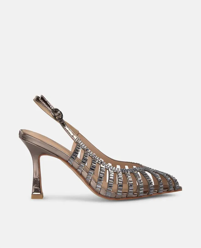 alma-en-pena-stiletto-pumps-silber-crystal-effekt-9-cm image 1