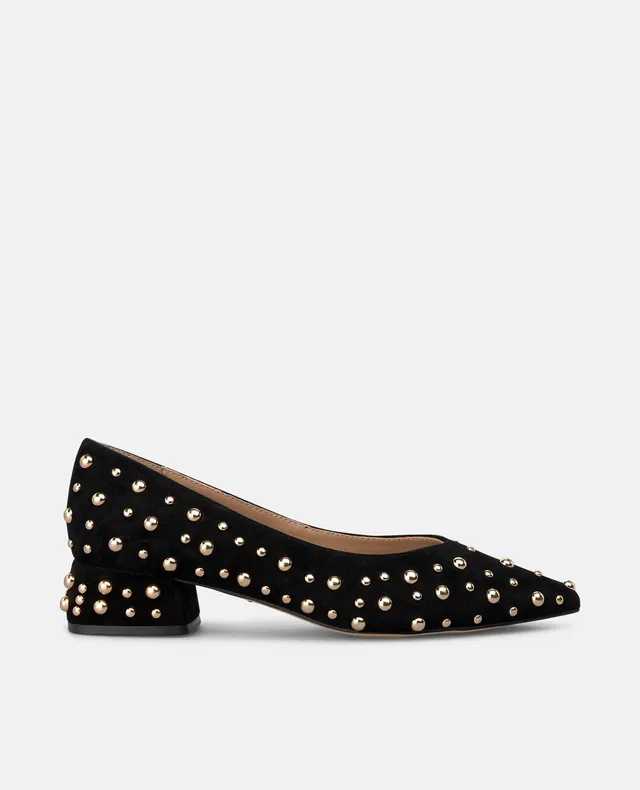alma-en-pena-leder-pumps-schwarz-nieten-3-5-cm image 1