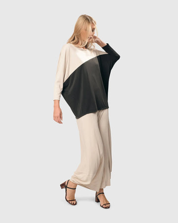 alembika-yin-yang-dolman-top-grey-ivory image 2