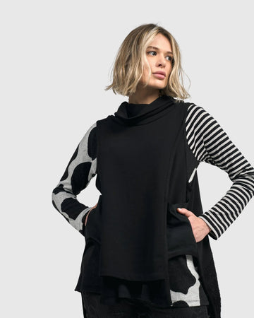 alembika-urban-logan-pullover-rmellose-weste-schwarz image 5