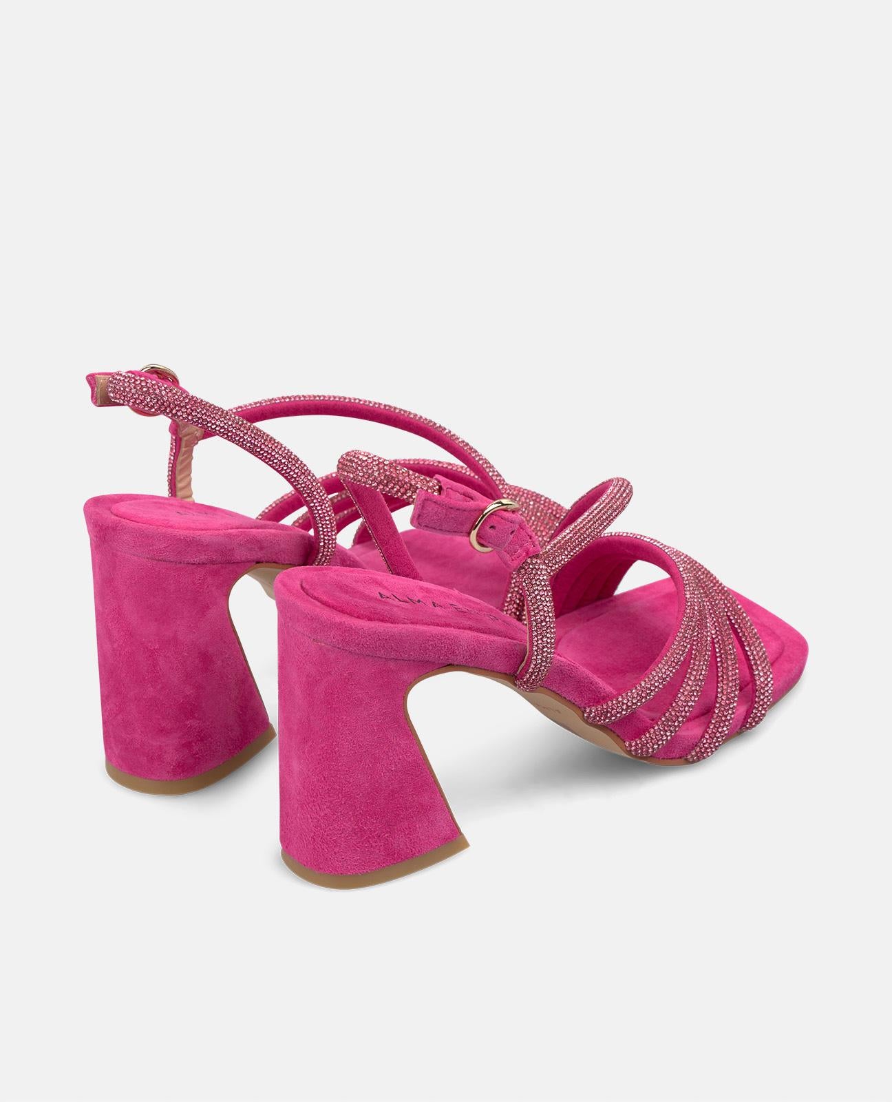 alma-en-pena-sandalen-gekreuzt-glitzer-riemen-high-heels-fuchsia-9-8-cm image 3