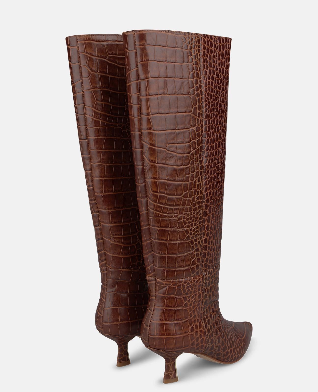 alma-en-pena-stiefeletten-animal-print-leder-camel-5-5-cm image 3