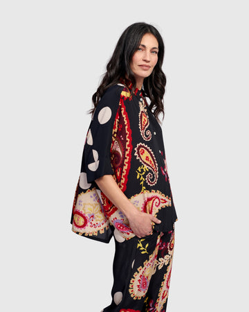 alembika-bailey-button-down-bluse-fiesta image 2