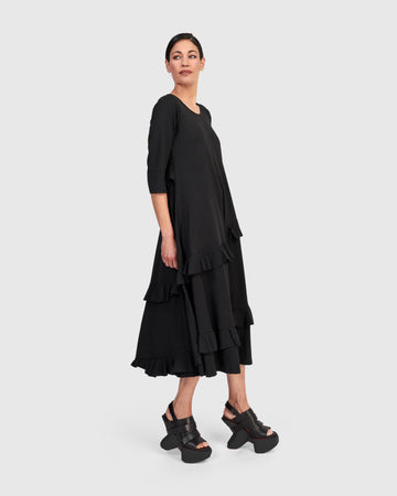 alembika-urban-staple-flutter-kleid-schwarz image 5