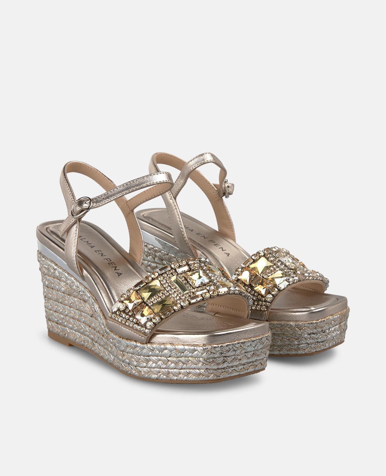 alma-en-pena-alfa-62680-esparto-keilpantolette-bronze-9-cm-keil image 2