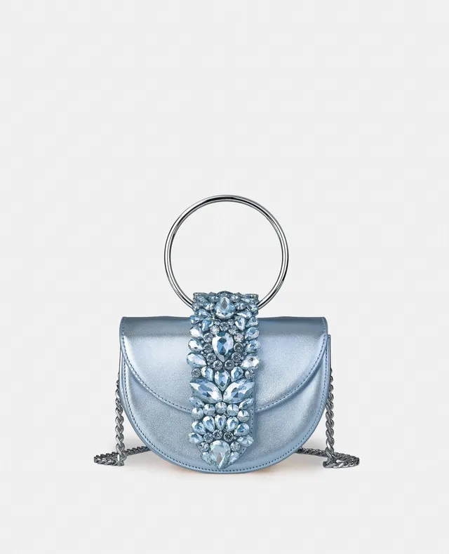 alma-en-pena-cinderella-halbmond-tasche-hellblau-leder image 1