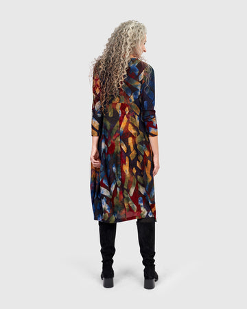 alembika-dayglow-crew-cocoon-kleid-abstract image 6