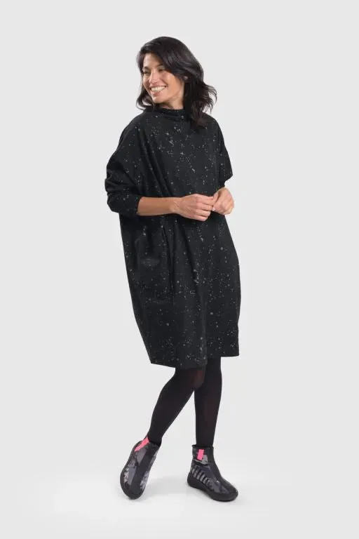 alembika-urban-joy-dress-sprinkle-cocoon-kleid-aus-baumwolle image 1