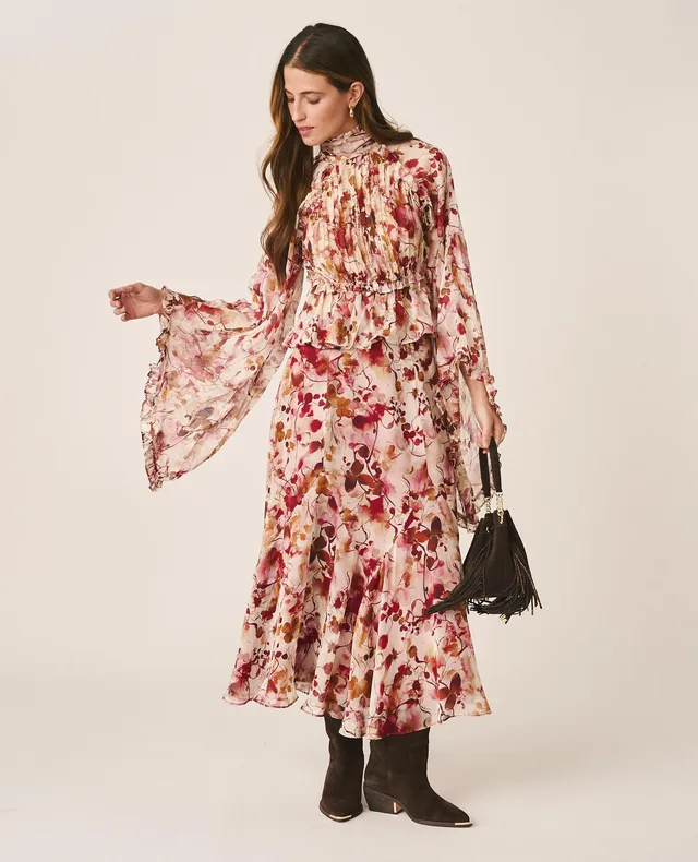 alma-en-pena-floral-midi-skirt-midi-rock-rosa image 1
