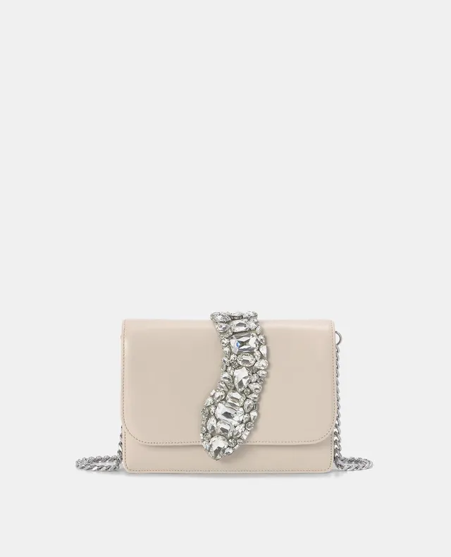 alma-en-pena-schultertasche-ice-snake-mit-kettenriemen-aus-leder image 1