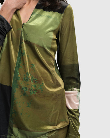 alembika-al-fresco-v-neck-pullover-olive image 3