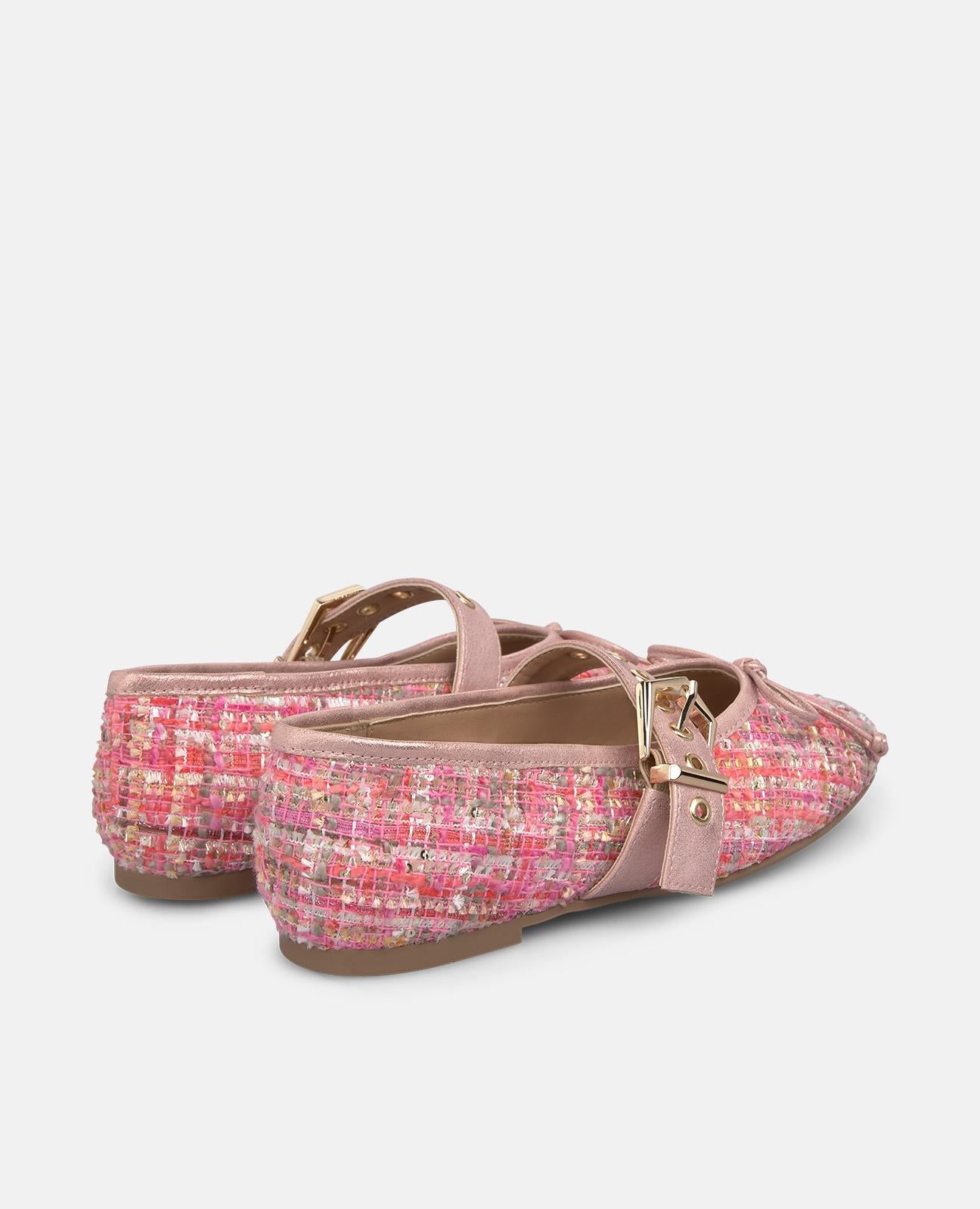 alma-en-pena-ballerina-fuchsia-mit-schnalle-flacher-riemenschuh-0-8-cm image 3