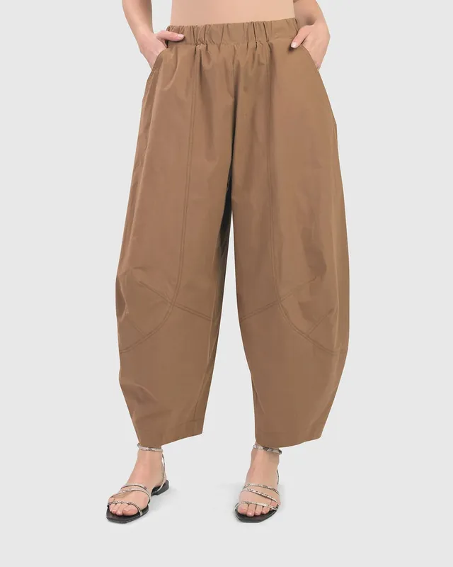 alembika-urban-breeze-hose-terracotta-baumwollhose image 1