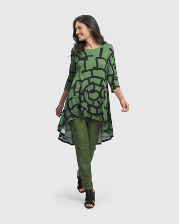 alembika-hypnotic-hi-lo-tunika-clover image 3