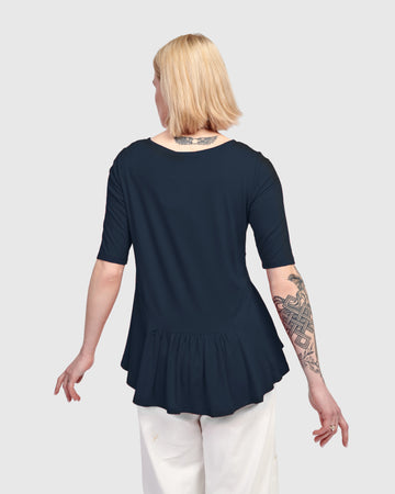 alembika-addison-flouncy-tee-navy image 5