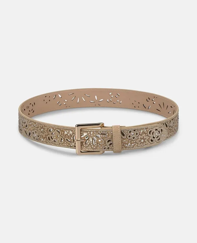alma-en-pena-beaded-belt-4-cm-lederg-rtel-braun image 1