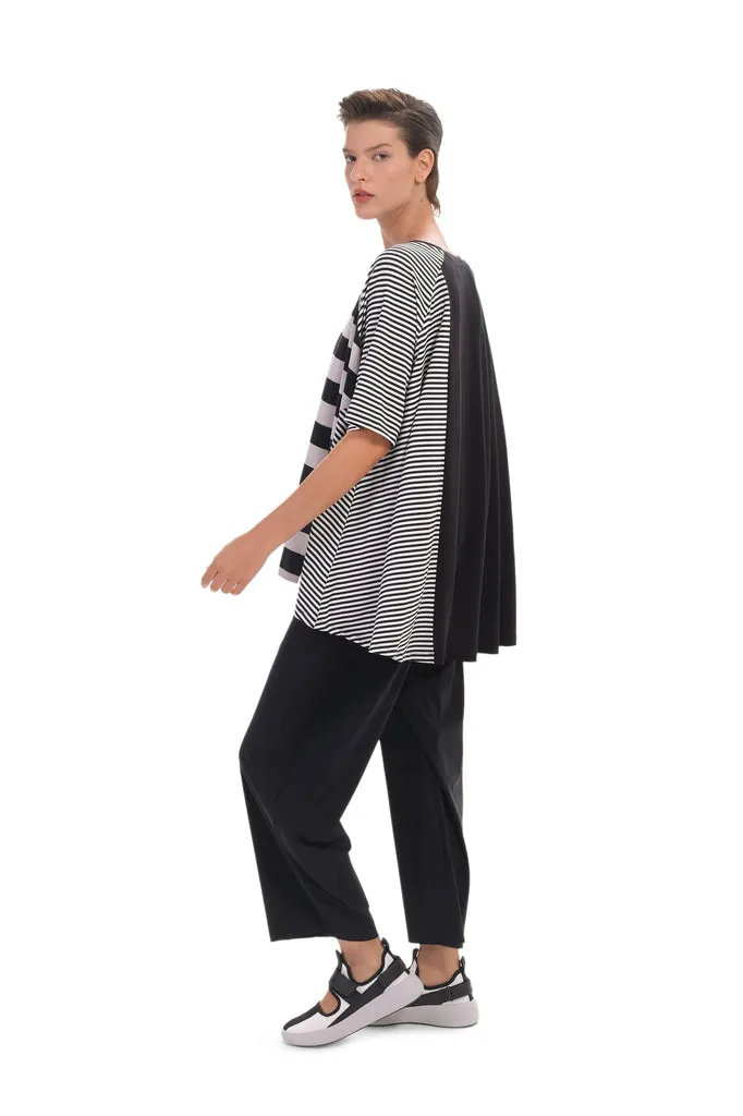 alembika-tekbika-oversized-top-multi-tech-stretch-kurzarm image 1
