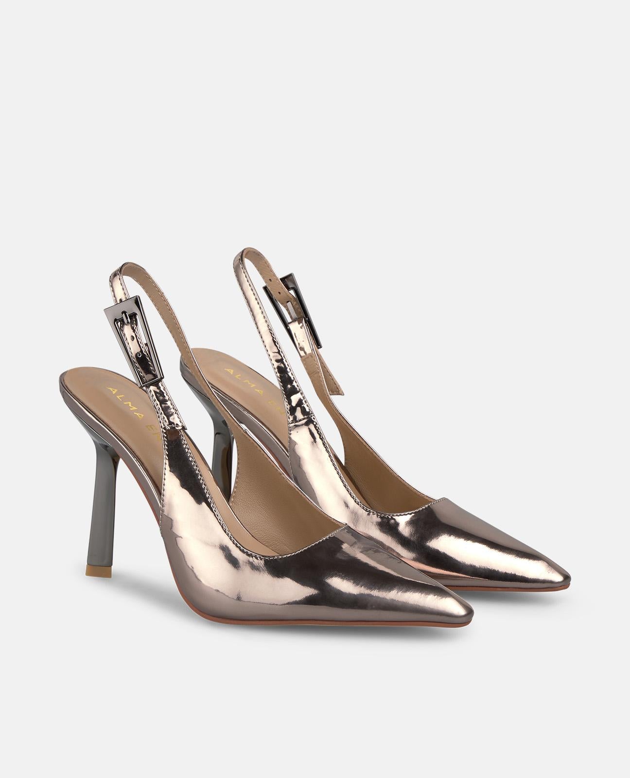alma-en-pena-heeled-shoe-damen-pumps-silber-mit-10-cm-absatz image 2