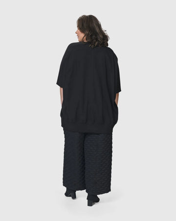 alembika-urban-modern-flower-sweatshirt-schwarz image 7
