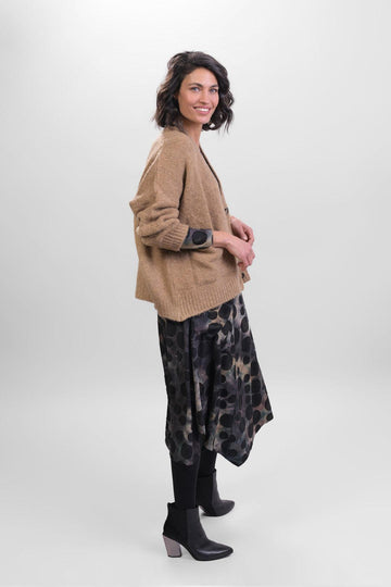 alembika-echo-asymmetry-damenkleid-coffee image 6