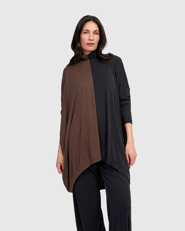 alembika-echo-cupro-swing-turtleneck-tunika-mix image 4