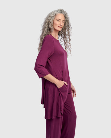 alembika-essential-cutout-tunic-top-sangria-tunika image 5