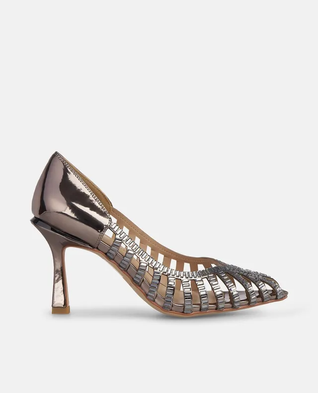 alma-en-pena-pumps-mirror-effekt-silber-9-cm-absatz image 1