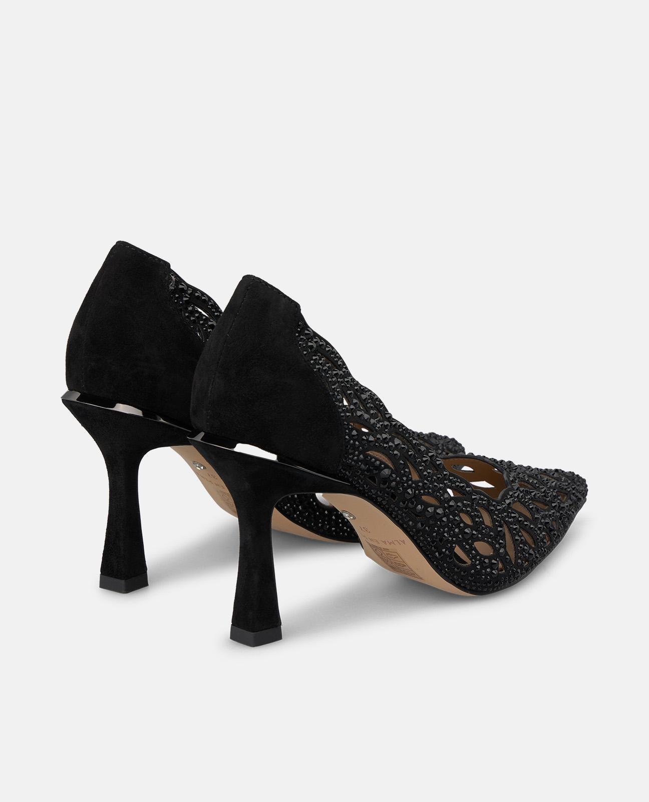 alma-en-pena-pumps-schwarz-gelocht-mit-open-toe-und-8-cm-absatz image 4