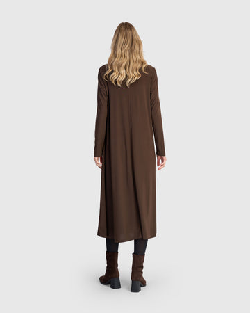 alembika-essential-slinky-a-line-dress-sepia-maxi-a-linien-kleid image 5