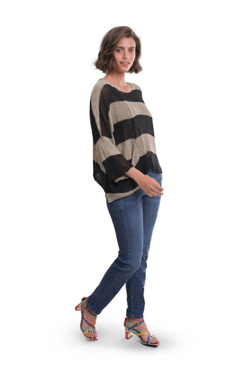 alembika-luxe-pocket-hem-pullover-stone image 4