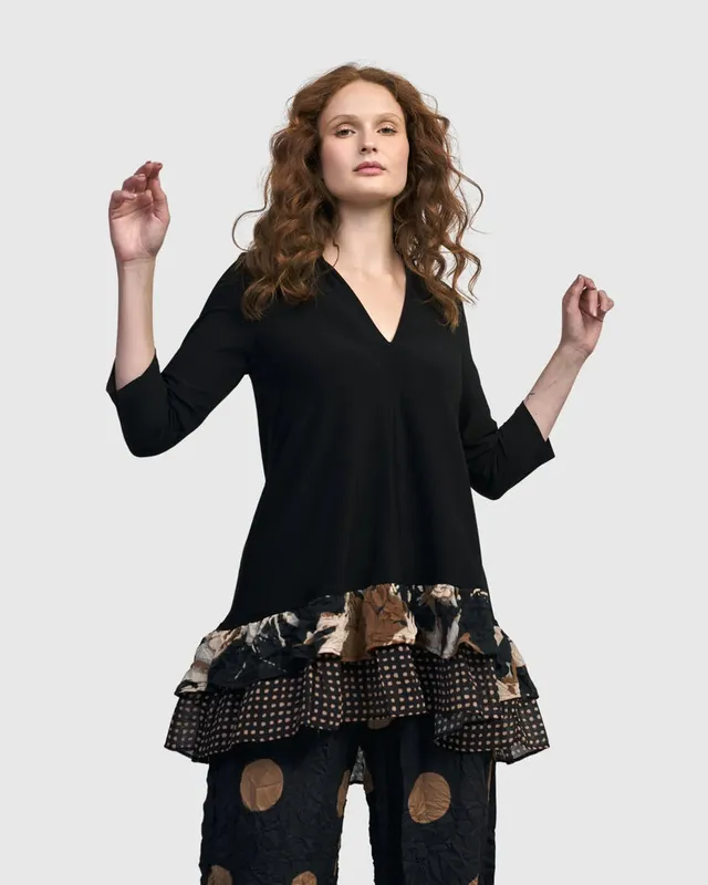 alembika-capulet-ruffle-tunic-top-shimmer image 1