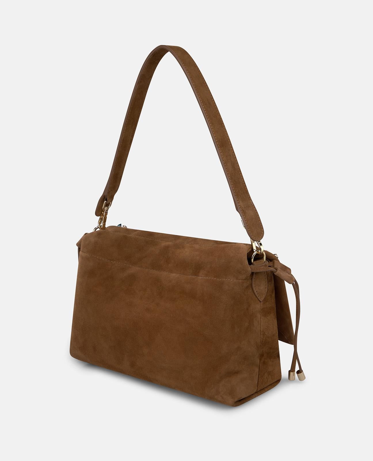 alma-en-pena-shopper-tasche-leder-mit-nieten-caramelo image 3