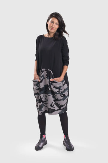 alembika-urban-ease-dress-grey-camo-baumwollkleid image 4