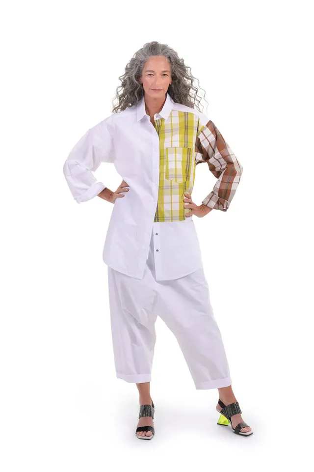 alembika-vida-oversized-hemd-multi image 1