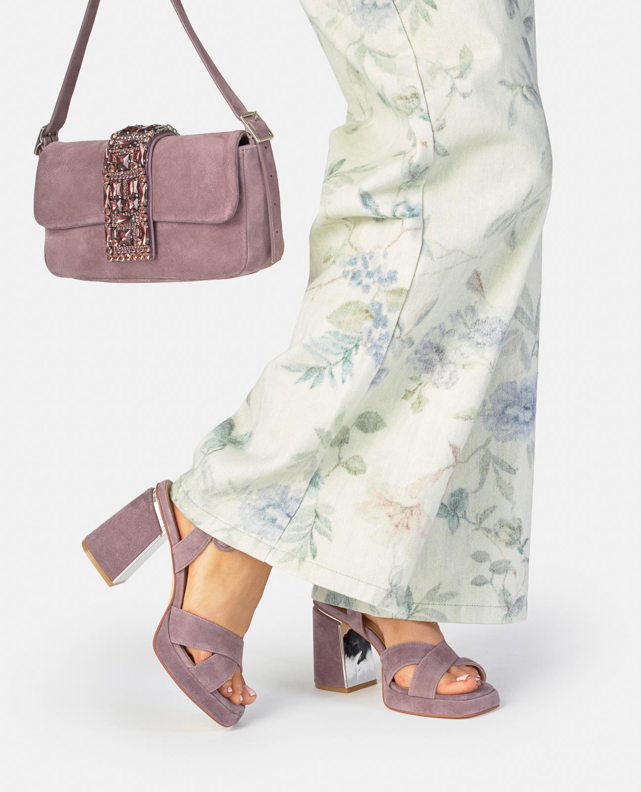 alma-en-pena-cross-strap-sandale-8-5-cm-blockabsatz-lavendel image 5