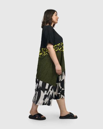 alembika-stereo-t-shirt-dress-python-maxi-t-shirt-kleid image 7