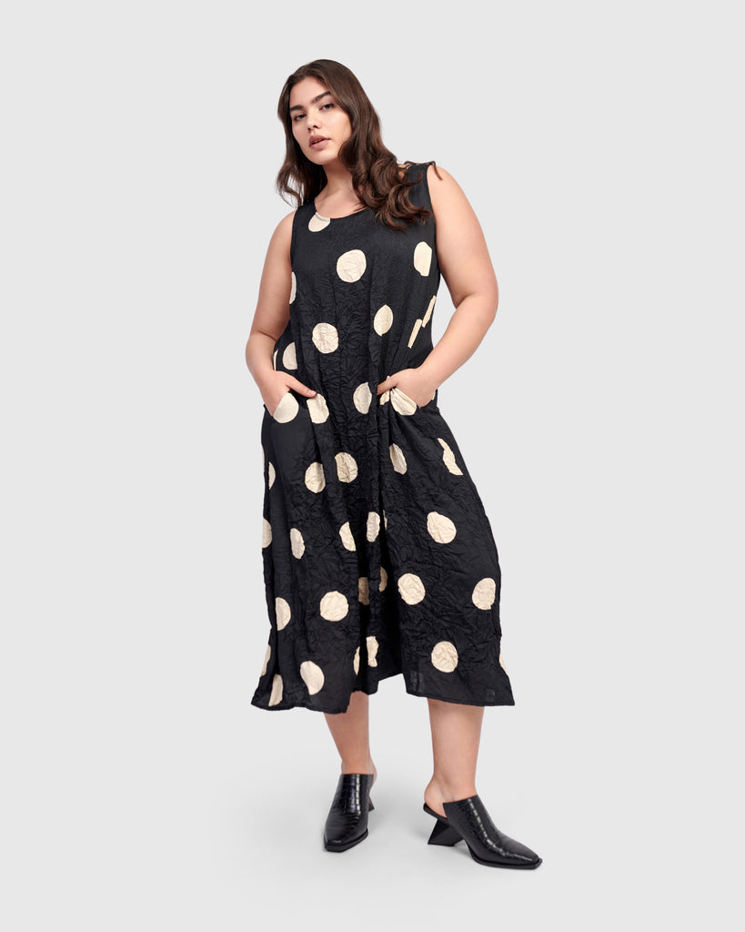 alembika-jazz-midi-dress-moon-wendekleid-a-linie image 1