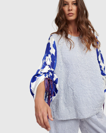 alembika-maeve-crinkle-bluse-cerulean image 3