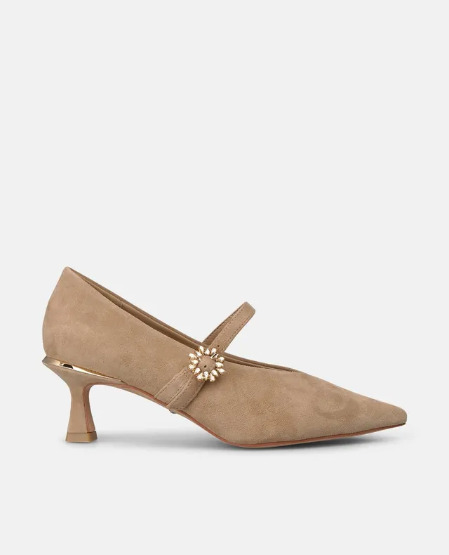 alma-en-pena-suede-pumps-mit-schnalle-arena image 1