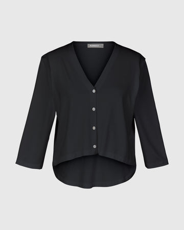 alembika-essential-crop-cardigan-schwarz image 8