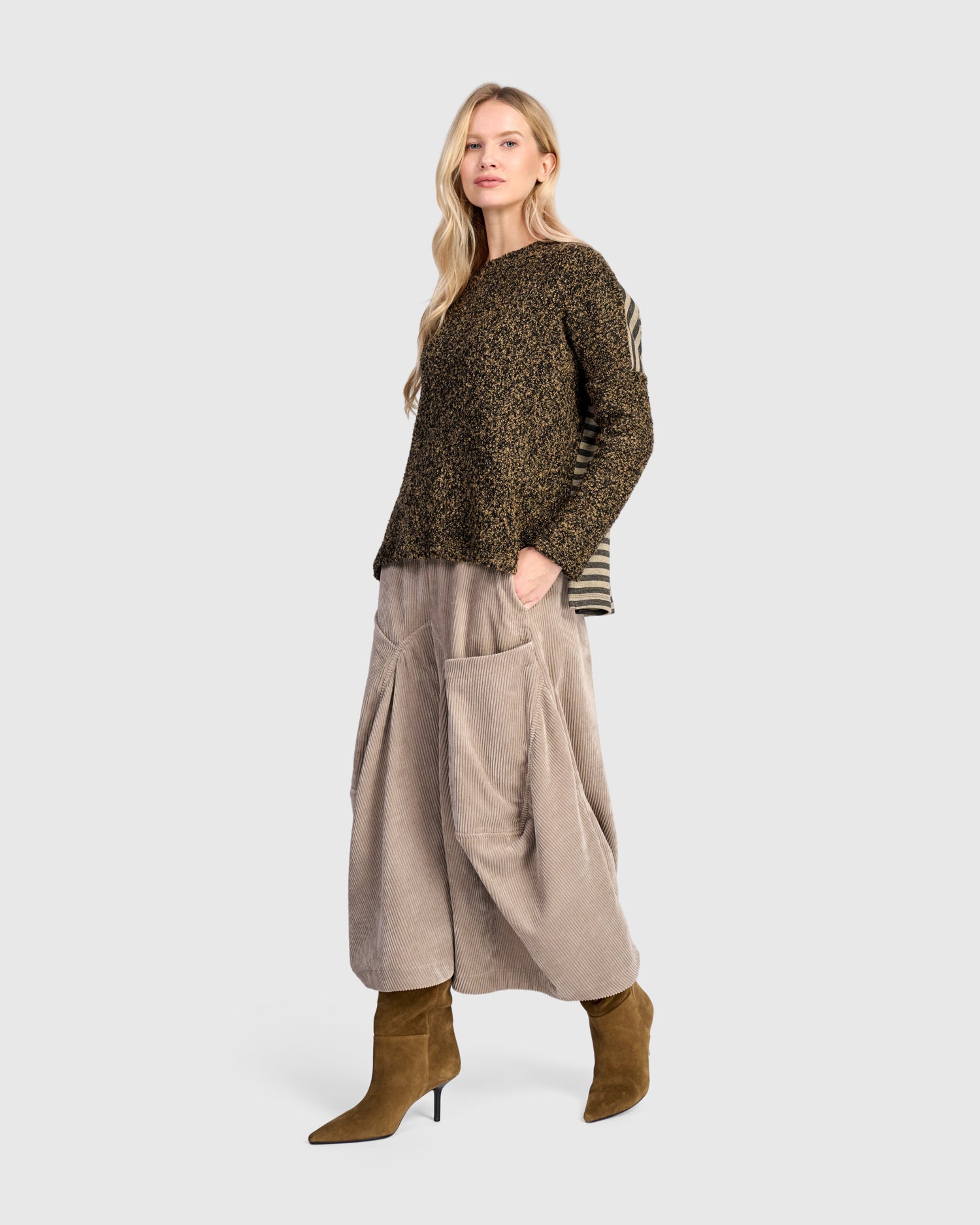 alembika-urban-tima-boucle-top-camel-melange image 6