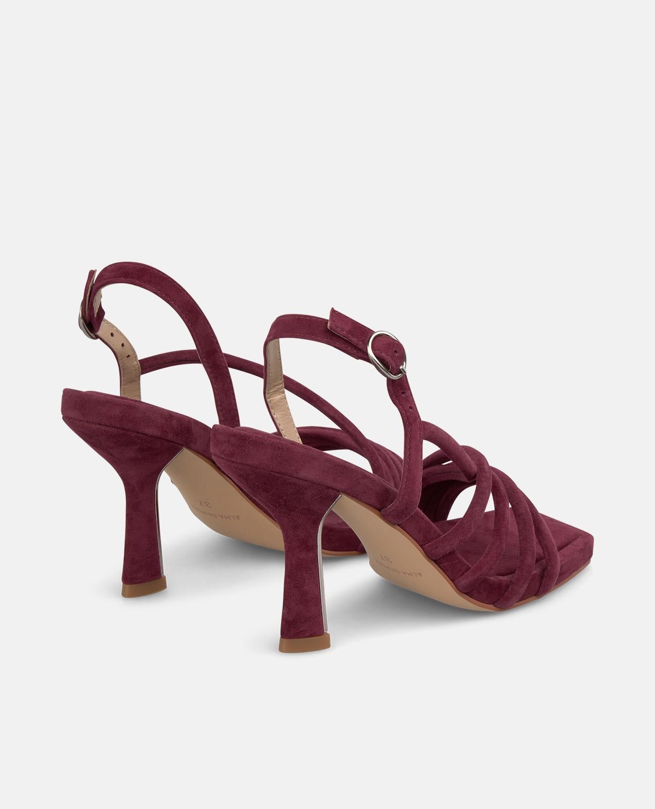 alma-en-pena-suede-high-heel-sandals-riemchensandalette-bordeaux-9-cm image 3