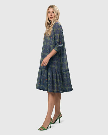 alembika-bluebell-cotton-voile-swing-kleid-blau-gr-n image 3