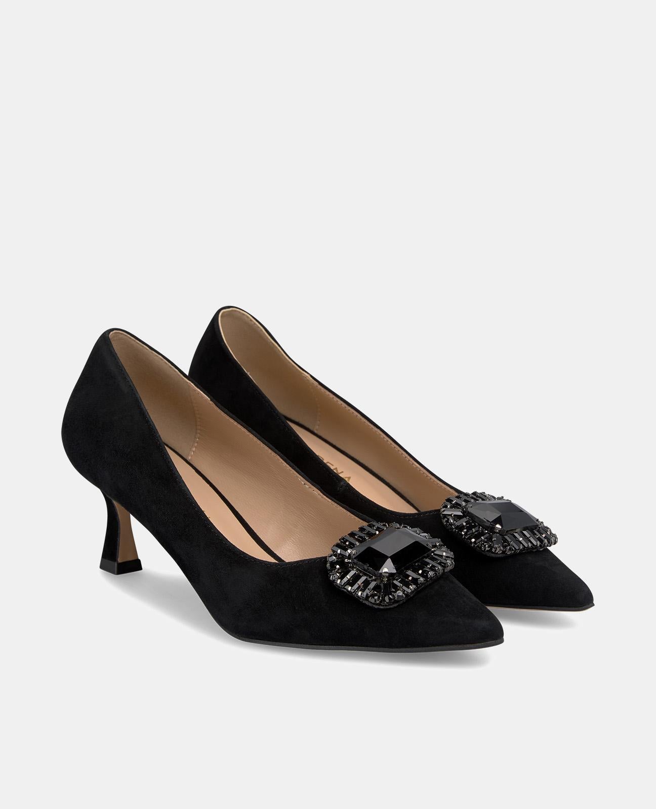 alma-en-pena-high-heel-pumps-mit-schmuckdetail-schwarz-9-5-cm image 2