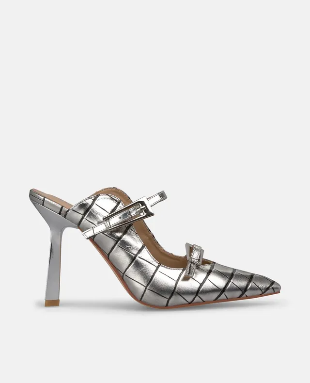 alma-en-pena-slingpumps-mit-schnallen-silber-10-cm image 1