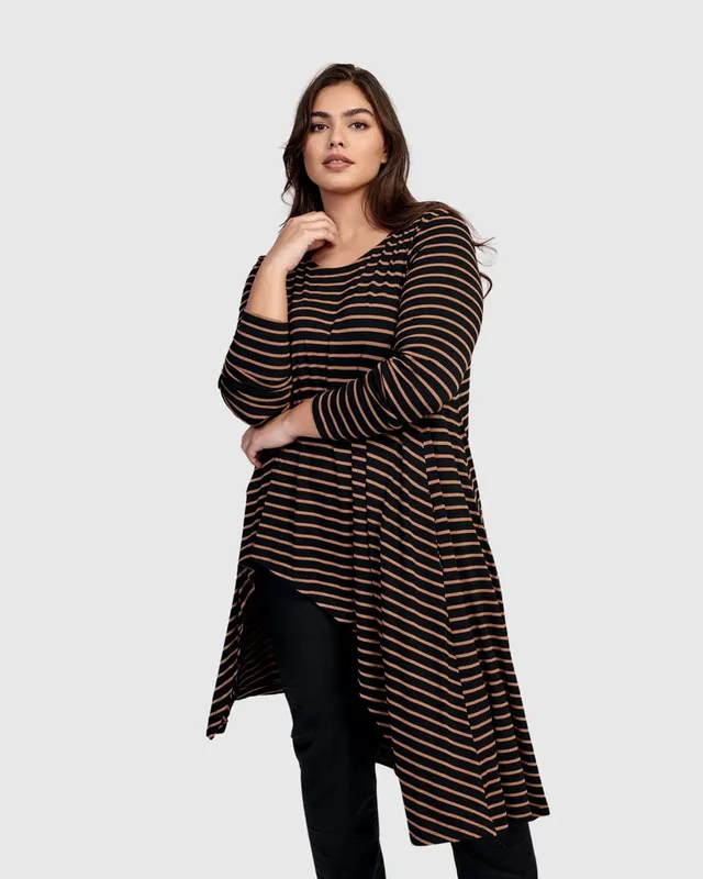alembika-calypso-hi-lo-tunika-stripes image 1