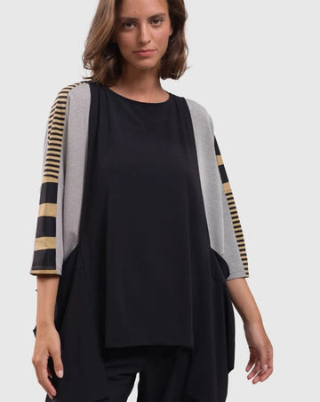 alembika-tekbika-stripe-dolman-top-dunes image 5